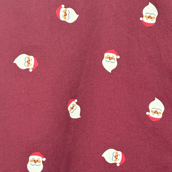 Boys Santa Claus short sleeve button front cotton shirt - Christmas/holiday - Picture 8 of 8